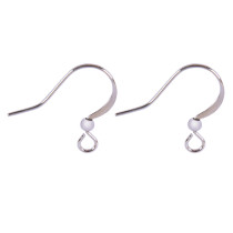 " Zlatka" Швензы для бисера DH- 01/ 10 15 мм 10 шт №02 под никель