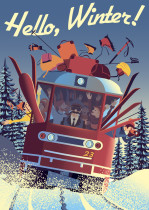 " ФРЕЯ" Пазл 1000 элемент. PZL- 1000/ 26 Привет, Зима! 