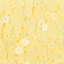 Пайетки " Zlatka" россыпью ZF- 25 6 мм 10 г №005 св. желтый