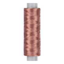 Нитки для вышивания Gamma V150/ 2 100% вискоза 183 м 200 я №3187 грязно- розовый