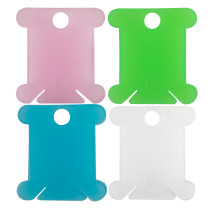 " Gamma" LB- 20 Бобины для мулине пластик 4 см 20 шт ассорти